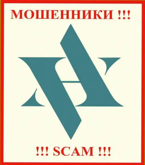 Лого МОШЕННИКА АмикронТрейд