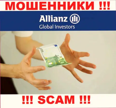 В дилинговой конторе Allianz Global Investors вынуждают заплатить дополнительно комиссию за возвращение вложенных средств - не делайте этого