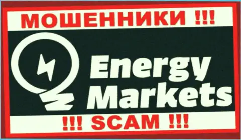 Логотип МОШЕННИКОВ Energy Markets