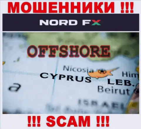 Организация Норд ФХ сливает средства наивных людей, расположившись в оффшорной зоне - Cyprus