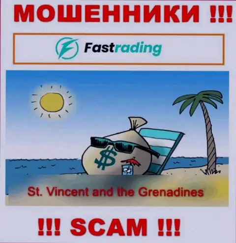 Оффшорные internet-мошенники Fas Trading скрываются вот здесь - St. Vincent and the Grenadines