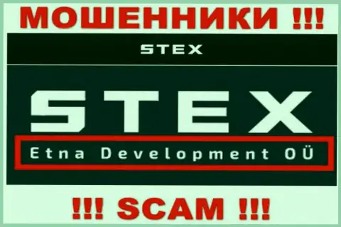 На веб-портале Stex сказано, что Etna Development OÜ - их юридическое лицо, однако это не значит, что они порядочны