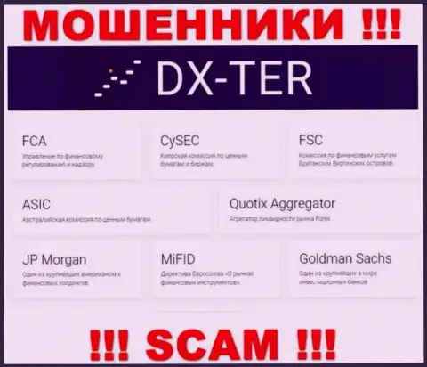 DX-Ter Com и покрывающий их проделки орган (CySEC), являются мошенниками