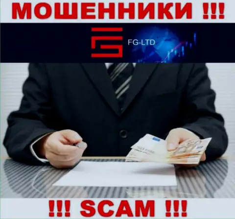 Довольно рискованно соглашаться иметь дело с internet обманщиками FG Ltd Com, сливают деньги