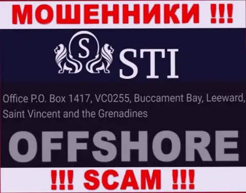 STOKTRADEINVEST LTD - это неправомерно действующая компания, пустила корни в оффшорной зоне Office P.O. Box 1417, VC0255, Buccament Bay, Leeward, Saint Vincent and the Grenadines, будьте очень бдительны