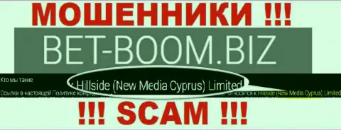 Юридическим лицом, управляющим интернет-разводилами BetBoom Biz, является Hillside (New Media Cyprus) Limited