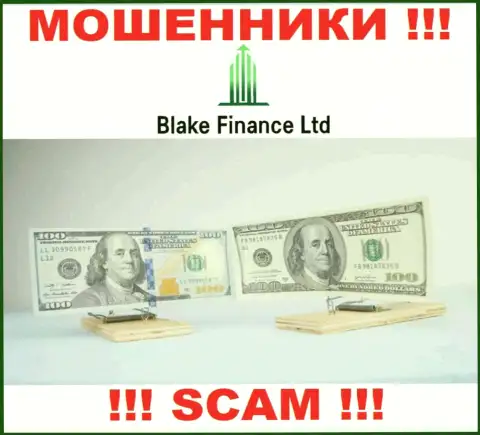 В дилинговой конторе Blake-Finance Com вынуждают заплатить дополнительно проценты за возврат финансовых средств - не делайте этого