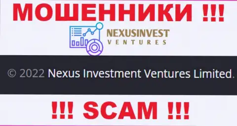 Nexus Investment Ventures - это интернет-мошенники, а владеет ими Нексус Инвест Вентурес Лимитед