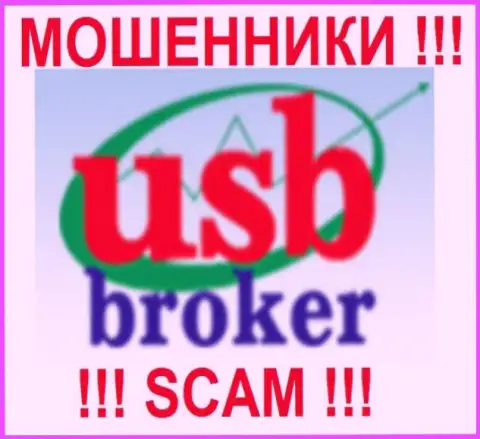 Лого жульнической FOREX брокерской конторы УСБ Брокер