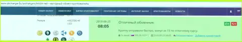 На онлайн-портале Okchanger Ru об online-обменнике BTCBit